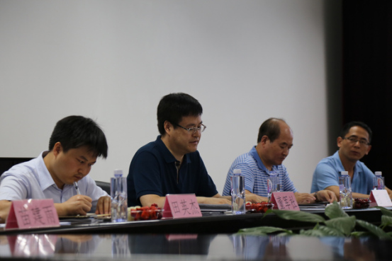 民建中央组织部部长李世杰回顾了华海乐盈中国科学院大学大